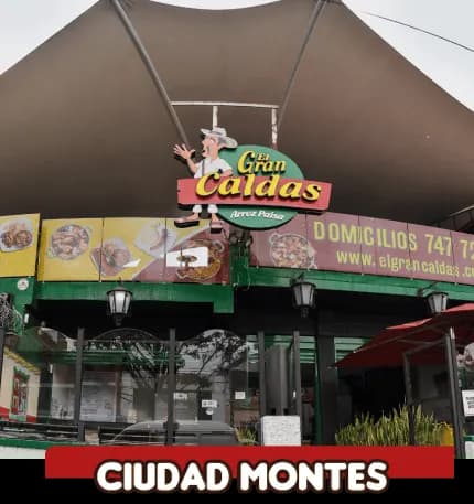 Fachada de la sede Ciudad Montes, Calle 8 Sur #38 – 13/21